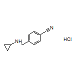 4-[(Cyclopropylamino)methyl]benzonitrile Hydrochloride