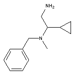 (2-amino-1-cyclopropylethyl)(benzyl)methylamine