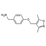 {4-[(dimethyl-1,2-oxazol-4-yl)methoxy]phenyl}methanamine