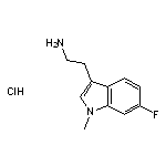 2-(6-fluoro-1-methyl-1H-indol-3-yl)ethan-1-amine hydrochloride