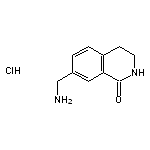 7-(aminomethyl)-1,2,3,4-tetrahydroisoquinolin-1-one hydrochloride