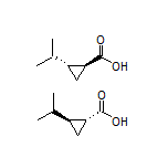 trans-2-Isopropylcyclopropanecarboxylic Acid