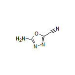 5-amino-1,3,4-oxadiazole-2-carbonitrile