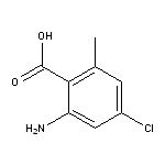 2-amino-4-chloro-6-methylbenzoic acid