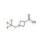 1-(2,2,2-trifluoroethyl)azetidine-3-carboxylic acid