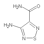 4-amino-1,2,5-thiadiazole-3-carboxamide