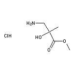 methyl 3-amino-2-hydroxy-2-methylpropanoate hydrochloride