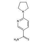 6-(pyrrolidin-1-yl)pyridine-3-carbothioamide