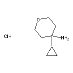 4-cyclopropyloxan-4-amine hydrochloride