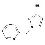 1-(pyrimidin-2-ylmethyl)-1H-pyrazol-3-amine