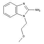 1-(2-methoxyethyl)-1H-1,3-benzodiazol-2-amine