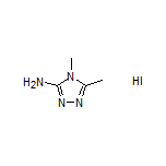 4,5-Dimethyl-4H-1,2,4-triazol-3-amine Hydroiodide