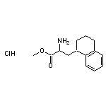 methyl 2-amino-3-(1,2,3,4-tetrahydronaphthalen-1-yl)propanoate hydrochloride