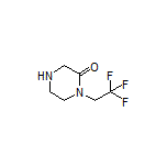 1-(2,2,2-trifluoroethyl)piperazin-2-one