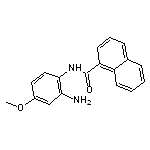 N-(2-amino-4-methoxyphenyl)naphthalene-1-carboxamide