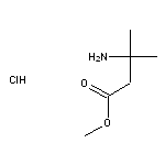 methyl 3-amino-3-methylbutanoate hydrochloride