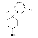 4-amino-1-(3-fluorophenyl)cyclohexan-1-ol