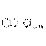 [4-(Benzofuran-2-yl)thiazol-2-yl]methanamine