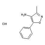 3-methyl-5-phenyl-1,2-oxazol-4-amine hydrochloride