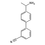 3-[4-(1-aminoethyl)phenyl]benzonitrile