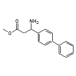 methyl 3-amino-3-(4-phenylphenyl)propanoate