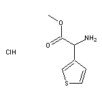 methyl 2-amino-2-(thiophen-3-yl)acetate hydrochloride