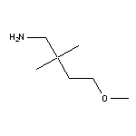 4-methoxy-2,2-dimethylbutan-1-amine