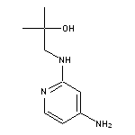 1-[(4-aminopyridin-2-yl)amino]-2-methylpropan-2-ol