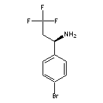 (1R)-1-(4-bromophenyl)-3,3,3-trifluoropropan-1-amine