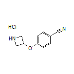 4-(Azetidin-3-yloxy)benzonitrile Hydrochloride