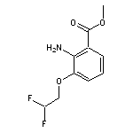 methyl 2-amino-3-(2,2-difluoroethoxy)benzoate