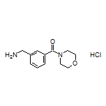 [3-(Aminomethyl)phenyl](morpholino)methanone Hydrochloride