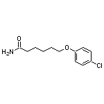 6-(4-chlorophenoxy)hexanamide