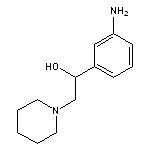 1-(3-aminophenyl)-2-(piperidin-1-yl)ethan-1-ol