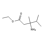 ethyl 3-amino-3,4-dimethylpentanoate