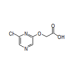 2-[(6-Chloro-2-pyrazinyl)oxy]acetic Acid