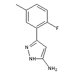 3-Amino-5-(2-fluoro-5-methylphenyl)pyrazole