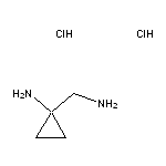 1-(aminomethyl)cyclopropan-1-amine dihydrochloride