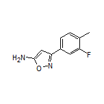 5-Amino-3-(3-fluoro-4-methylphenyl)isoxazole