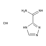 4H-1,2,4-triazole-3-carboximidamide hydrochloride