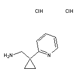 [1-(pyridin-2-yl)cyclopropyl]methanamine dihydrochloride