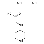 2-[(piperidin-4-yl)amino]acetic acid dihydrochloride