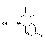 2-amino-5-fluoro-N,N-dimethylbenzamide hydrochloride