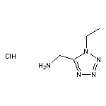 (1-ethyl-1H-1,2,3,4-tetrazol-5-yl)methanamine hydrochloride