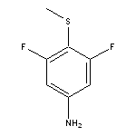 3,5-difluoro-4-(methylsulfanyl)aniline