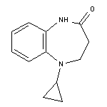 5-cyclopropyl-2,3,4,5-tetrahydro-1H-1,5-benzodiazepin-2-one