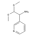 2,2-dimethoxy-1-(pyridin-3-yl)ethan-1-amine