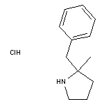 2-benzyl-2-methylpyrrolidine hydrochloride