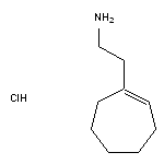 2-(cyclohept-1-en-1-yl)ethan-1-amine hydrochloride