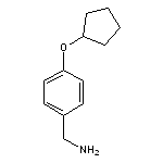 [4-(cyclopentyloxy)phenyl]methanamine